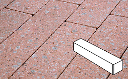 Плитка тротуарная Готика, City Granite FINERRO, Ригель, Травертин, 360*80*80 мм