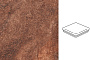 Клинкерная угловая ступень-флорентинер Interbau Abell 271 Rotbraun, 320*320*9,5 мм