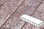 Плитка тротуарная Готика, Granite FINERRO, Плита, Сансет, 500*125*100 мм