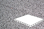 Плитка тротуарная Готика, Granite FINERRO, Плита, Белла Уайт, 1000*1000*100 мм