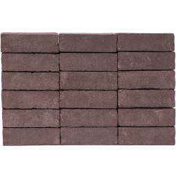 Кирпич облицовочный Engels Vormback Aubergine, 215*100*65 мм