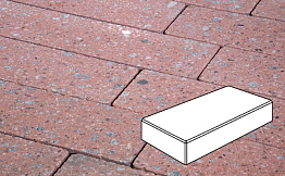 Плитка тротуарная Готика Granite FINO, картано, Травертин 300*150*80 мм