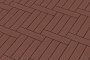 Клинкерная брусчатка Lode Brunis коричневая шероховатая, 250*65*45 мм