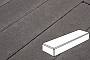 Плитка тротуарная Готика Prof, Паркет, темно-серый, частичный прокрас, с/ц, 300*100*60 мм