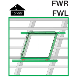 Инструкция по монтажу окна FAKRO FWR, FWL