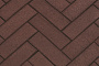 Клинкерная брусчатка ЛСР Мюнхен коричневый лонг, 250*80*50 мм