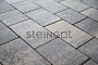 Плитка тротуарная Steingot Color Mix, Новый город, Штайн Сильвер, толщина 40 мм