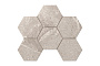 Мозаика Hexagon Ametis Kailas KA03, неполированный, 285*250*10 мм