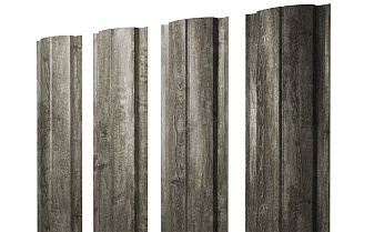 Штакетник Полукруглый Slim Print Elite Nordic Wood