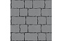 Плитка тротуарная SteinRus Палермо В.16.Псм.8 гладкая, серый, толщина 80 мм