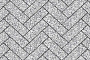 Плитка тротуарная Паркет Б.8.П.8 Стоунмикс бело-чёрный 360*80*80 мм