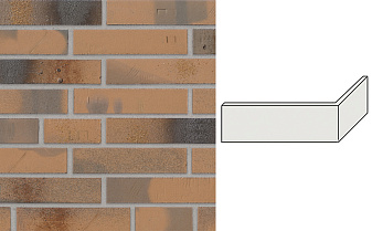 Клинкерная плитка угловая Stroeher Brickwerk, 653 kupferrot, 240*115*71*12 мм
