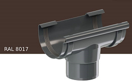 Воронка KROP PVC для системы D 75/63 мм, RAL 8017