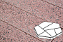 Плитка тротуарная Готика, Granite FINO, Полигональ, Ладожский, 893*780*80 мм