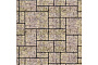 Плитка тротуарная SteinRus Инсбрук Альпен Б.7.Псм.6, Old-age, ColorMix Тахель, толщина 60 мм