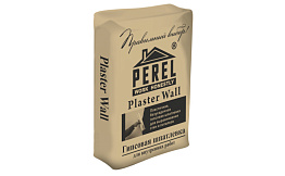 Гипсовая шпатлевка Perel 0667 Plaster wall белая, 25 кг