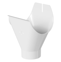 Воронка желоба Aquasystem PE dRain RR 20 D 125/90 мм