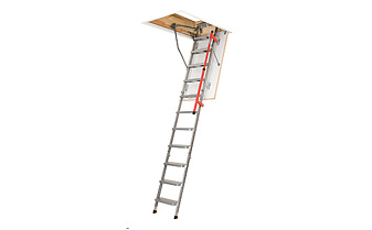 Металлическая лестница FAKRO LML Lux, высота 2800 мм, размер люка 700*1200 мм