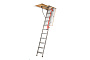Металлическая лестница FAKRO LML Lux, высота 2800 мм, размер люка 700*1200 мм