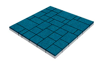 Плитка тротуарная SteinRus Инсбрук Альпен Б.7.Псм.6, Native, синий, толщина 60 мм
