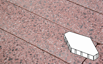 Плитка тротуарная Готика, City Granite FINO, Зарядье, Ладожский, 600*400*100 мм