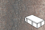 Плитка тротуарная Готика Natur, Брусчатка Б.2.П.7, Юпитер, 200*100*70 мм