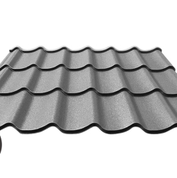 Профиль волновой ARMO, Rooftop Бархат (Zn275), RAL 8019