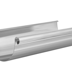 Водосточный желоб Aquasystem оцинкованная сталь для системы D 125/90, 4 м