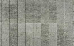 Плитка тротуарная Прямоугольник (Ла-Линия) В.11.П.10 Искусственный камень Шунгит 400*100*100 мм
