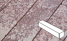 Плитка тротуарная Готика, Granite FINERRO, Ригель, Сансет, 360*80*100 мм