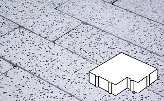 Плитка тротуарная Готика, City Granite FINO, Калипсо, Покостовский, 200*200*60 мм