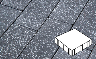 Плитка тротуарная Готика, City Granite FINO, Квадрат, Суховязкий, 300*300*80 мм
