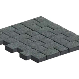 Плитка тротуарная SteinRus, Инсбрук Альт Дуо А.3(С).Фсм.4, Native, серый, толщина 40 мм