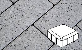 Плитка тротуарная Готика, City Granite FERRO, Старая площадь, Белла Уайт, 160*160*60 мм