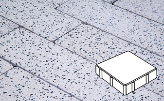 Плитка тротуарная Готика, City Granite FINO, Квадрат, Покостовский, 200*200*60 мм