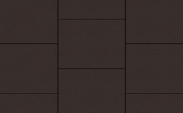 Плитка тротуарная Квадрум (Квадрат) Б.6.К.8 гладкий коричневый