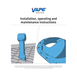 Инструкция по монтажу проходного элемента XL CLASSIC Vilpe®