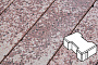Плитка тротуарная Готика, Granite FINERRO, Катушка, Сансет, 200*165*60 мм
