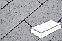 Плитка тротуарная Готика, Granite FERRO, Картано Гранде Белла Уайт, 300*200*80 мм
