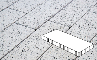 Плитка тротуарная Готика, Granite FINERRO, Плита, Покостовский, 800*400*80 мм