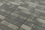 Плитка тротуарная BRAER Паркет Color Mix Туман, 200*50*60 мм