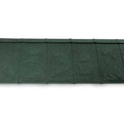 Композитная черепица рядовая Metrotile ISlate Dark green