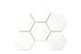 Мозаика Hexagon Ametis Marmulla MA00, неполированный, 285*250*10 мм