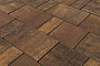 Плитка тротуарная BRAER Старый город Ландхаус Color Mix Каштан, толщина 60 мм