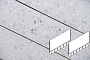 Плитка тротуарная Готика, Granite FINO, Плита AI, Мансуровский, 700*500*80 мм