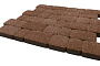 Плитка тротуарная SteinRus Инсбрук Альт А.1.Фсм.4, Native, коричневый, толщина 40 мм