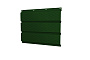 Софит металлический Grand Line с полной перфорацией, сталь 0,45 мм PE, RAL 6002 лиственно-зеленый