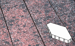 Плитка тротуарная Готика, Granite FINO, Зарядье без фаски, Дымовский, 600*400*100 мм