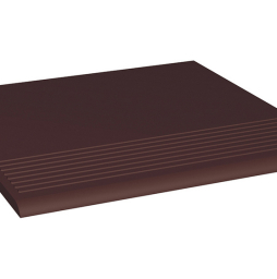 Клинкерная ступень Paradyz Natural Brown, гладкая, 300*300*8,5 мм
