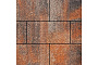 Плитка тротуарная SteinRus Парк Плейс Б.3.П.8, Native, ColorMix Рей, 600*300*80 мм